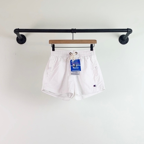 NWT Champion Reverse Weave Lined Shorts in White - Picture 5 of 9